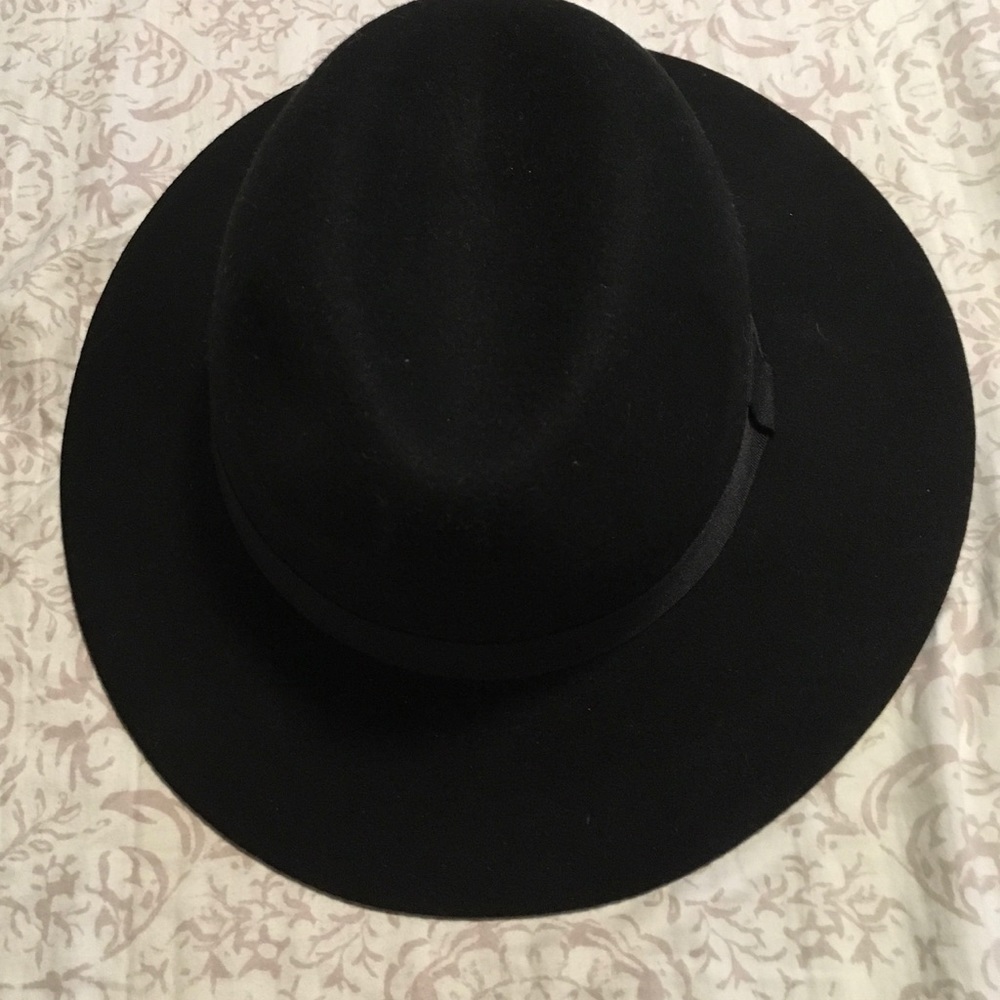 Black stylish hat